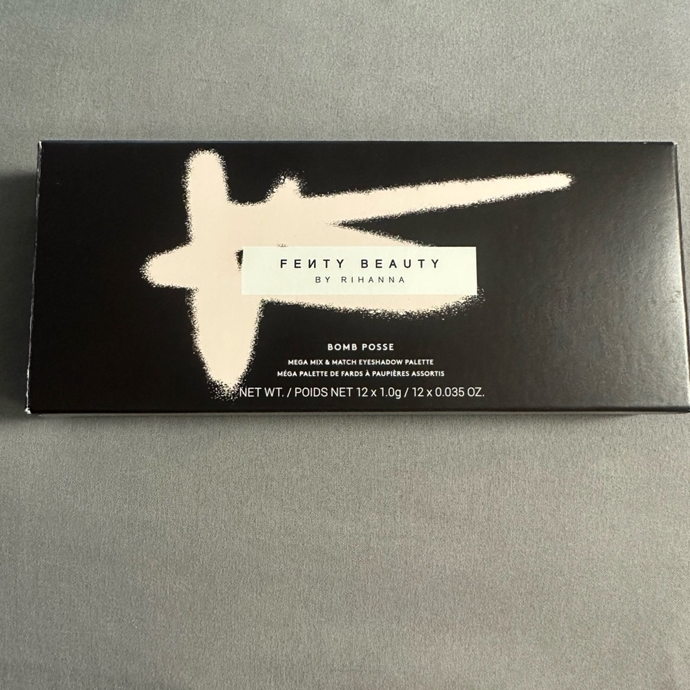 Fenty Beauty Black Eyeshadow Palette